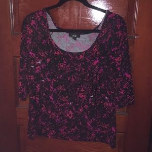 AGB | 3/4 length sleeve top